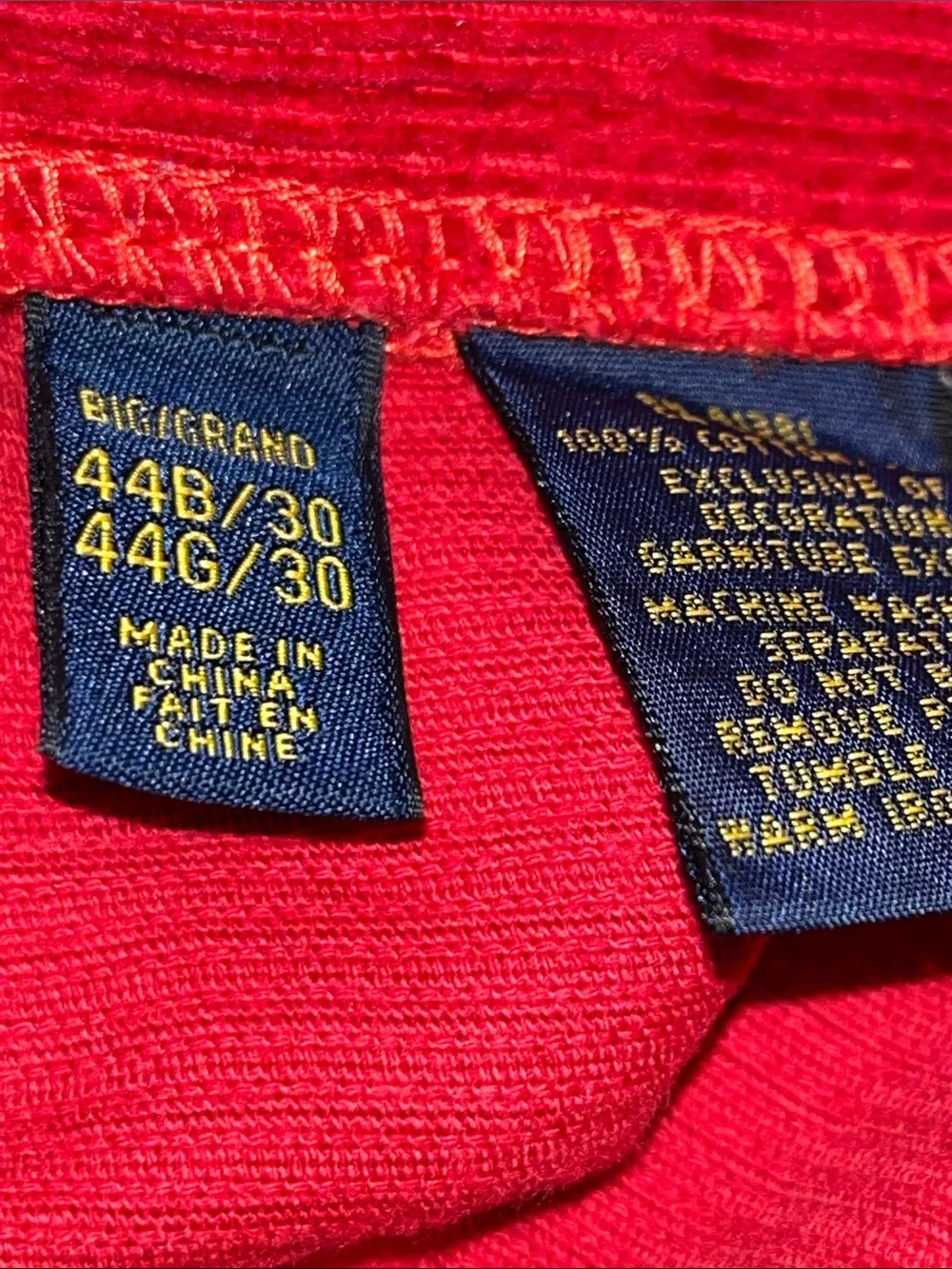 Polo Ralph Lauren Red Corduroy Pants - Bold Red Trousers